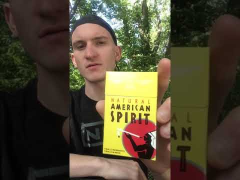 American Spirits Yellow pack