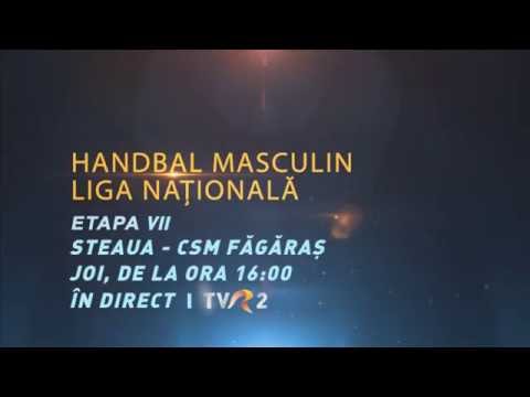 Handbal masculin la TVR2 Steaua-CSM Făgăraş