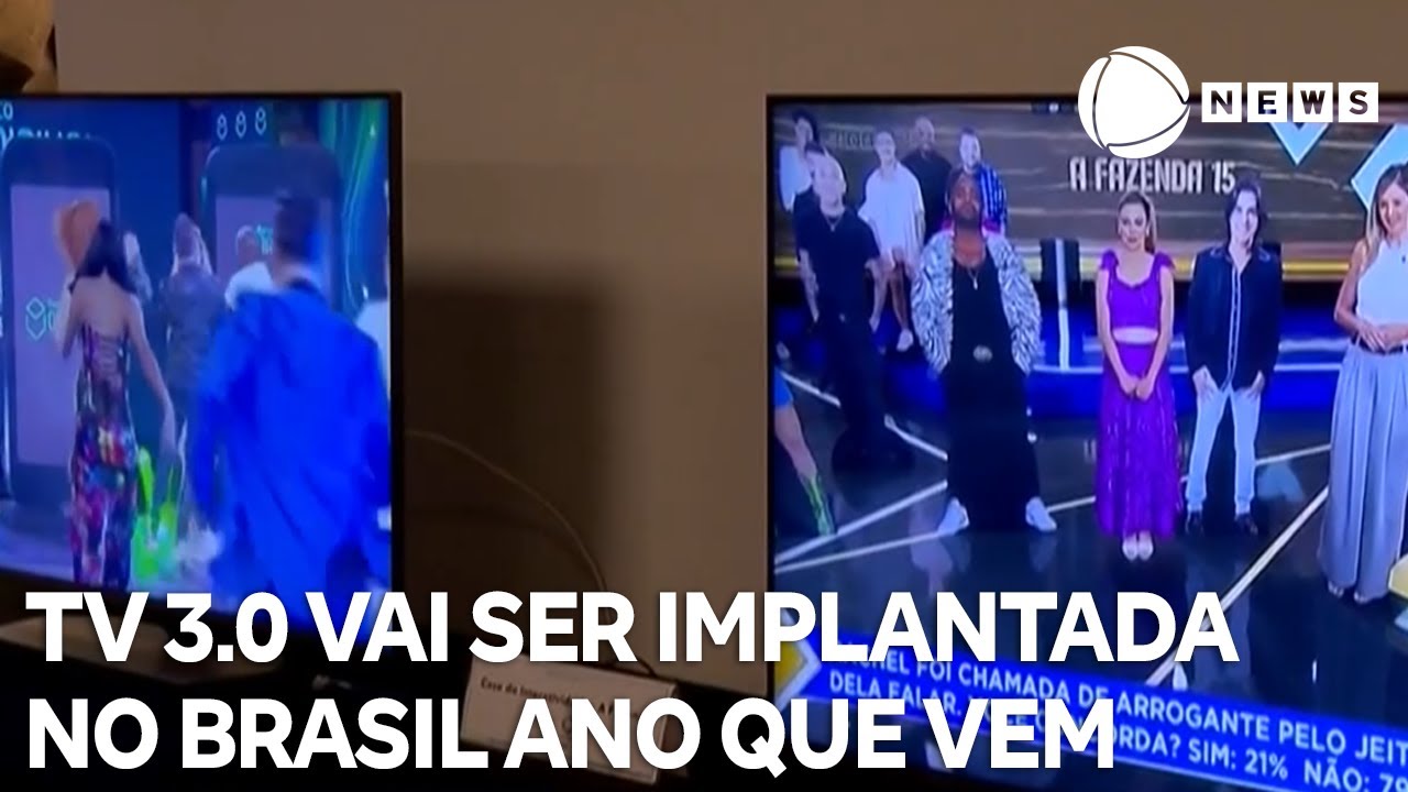 TV 3.0 vai ser implantada no Brasil no ano que vem