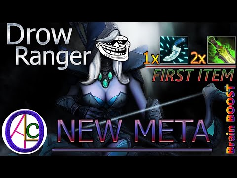 How to play Drow Ranger like a GENIUS (Ethereal Blade - Dagger)