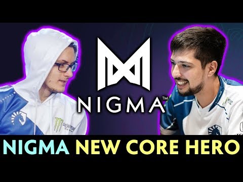 Nigma trying NEW CORE — Miracle and w33 practicing FORGOTTEN HERO