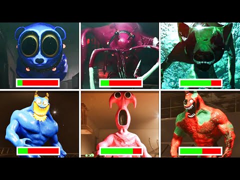 Garten of Banban 8 - All BOSSES With HEALTHBARS