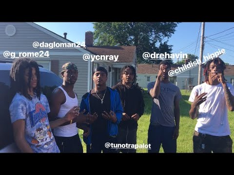 Interviewing Cleveland’s hottest rappers 🎬🔥 (childish hippie, YCN Ray, Drehavi, Tuno, G Rome, dove