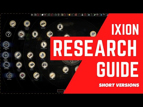 Ixion Research Guide - short version #ixion #ixiongameplay