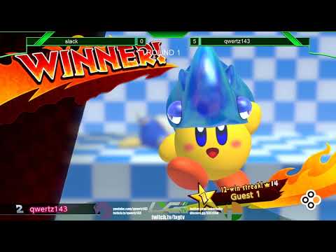 Slack (Magolor/Archer) vs qwertz143 (Bell/Beetle) - OFFLINE Kirby Fighters @ LXG