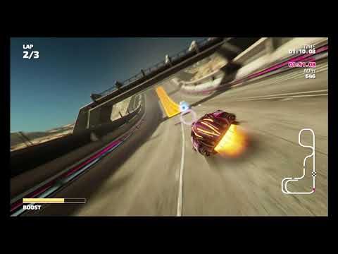 Fast RMX - Time Attack Mode - Sunahara Plains (Subsonic) - 1:48.76