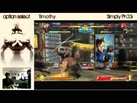 2-14-2011 Timothy (Spencer/Haggar/Doom) vs Simply Ph33r (Wesker/Doom/Phoenix) - MvC3