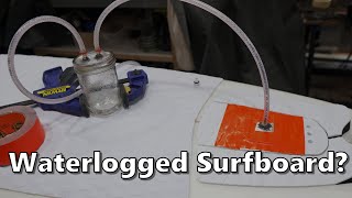How to Remove Water from a Surfboard | Waterlogged