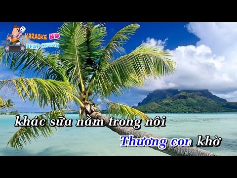 Tiếng Khóc Trẻ Thơ || Karaoke HD [Beat Chuẩn]