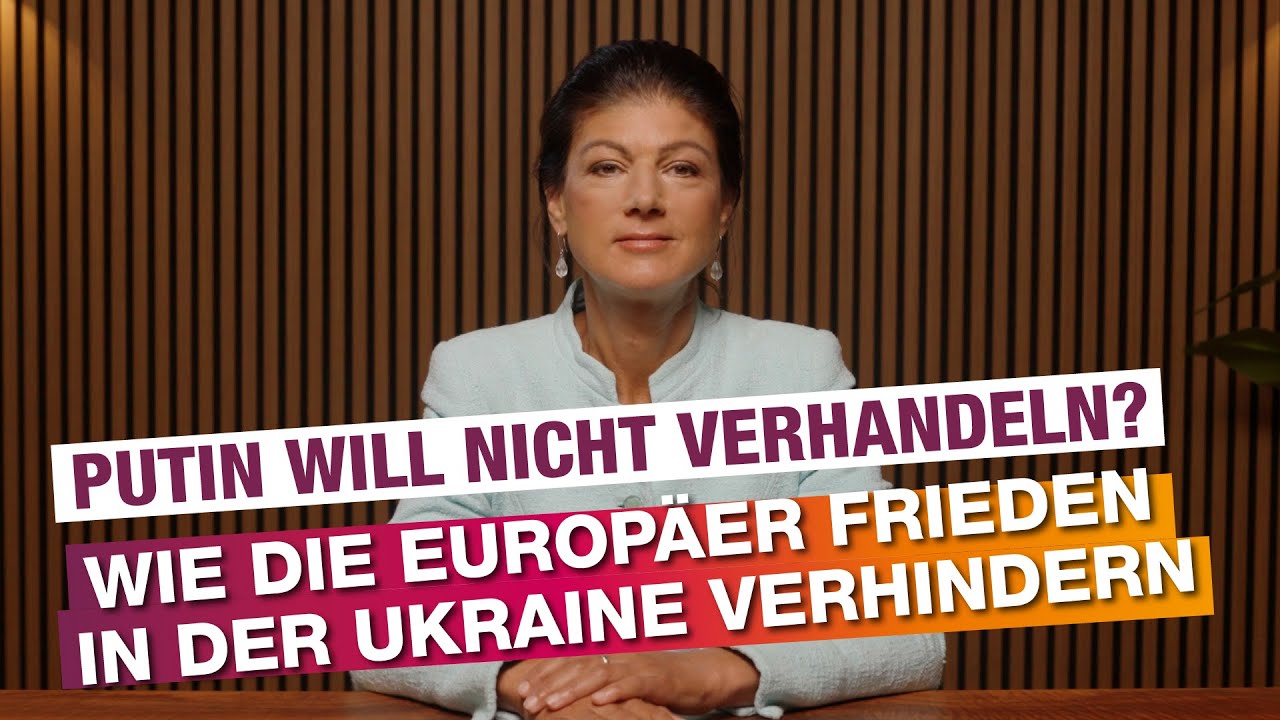 WOCHENSCHAU: Putin will nicht verhandeln? Wie die Europäer Frieden in der Ukraine verhindern