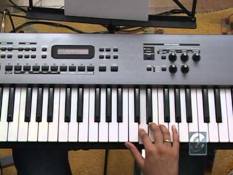 Aula de teclado iniciante 01