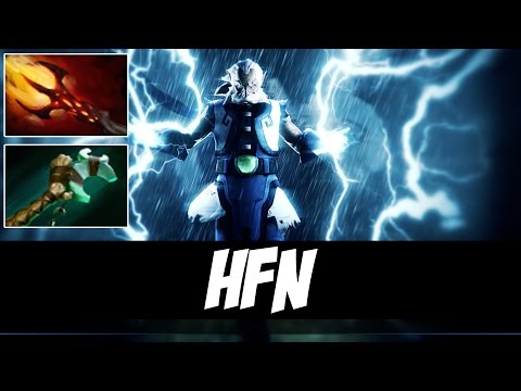 30 KILLS IN 23 MIN - hFn 7700MMR Plays Zeus - Dota 2
