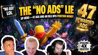 Thumbnail for ⚔️ 47 Rewarded Ad Placements and a "No Ads" Lie: Inside XP Hero's $400K/Day Idle RPG