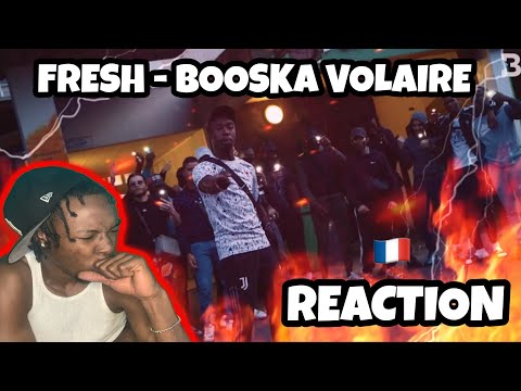 AMERICAN REACTS TO FRENCH DRILL RAP! Fresh La Douille | Freestyle Booska Voltaire