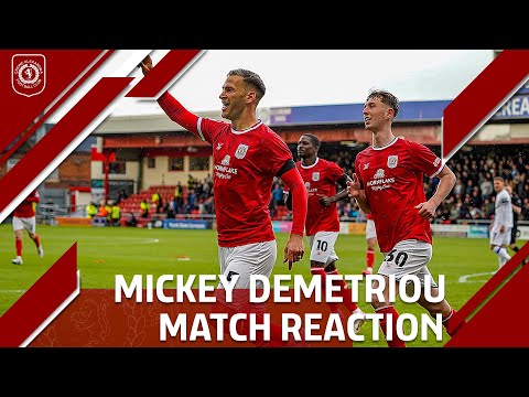 POST-MATCH REACTION | Mickey Demetriou's Take On Tranmere Victory