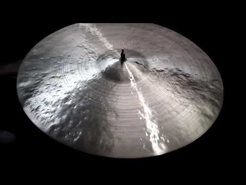 22 Rustico TH Ride, 2461g - Handcrafted cymbals by Craig Lauritsen
