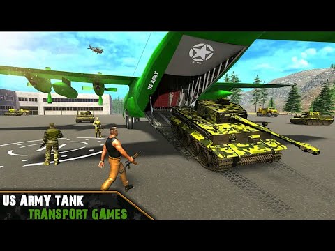Army Tank Transport Plane Ship: Army Transporter Sim - Android Gameplay