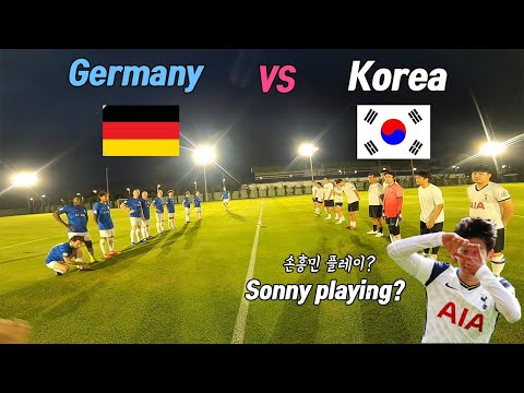 I tried Son Heung Min play against Germany