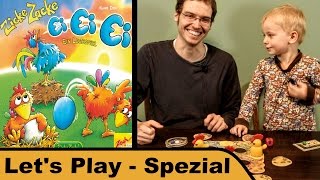 Zicke Zacke Ei Ei Ei - Spiel - Kinderspiel - Let's Play Spezial mit Sohn