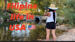 SIMPLE  BEAUTIFUL FILIPINA #update #fishing #americanfilipinacouple