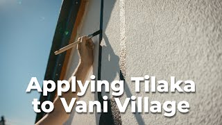 Applying Tilaka To Vani Village
