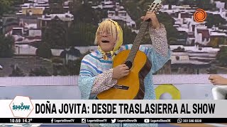 Doña Jovita trajó sus canciones y versos al Show