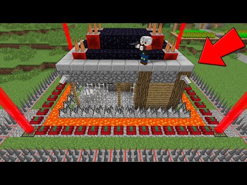 1000$ EN GÜVENLİ EV - Minecraft