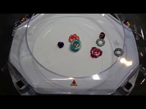 Beyblade Burst TRIPLE BATTLE: Victory Valkyrie L.U. v Rising Ragnaruk K.Y. v Kaiser Kerbeus G.V.