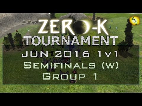 2016/06/04 1v1 Tournament - Semifinals (W): GoogleFrog vs Aquanim - Zero-K