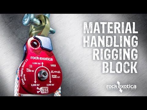 Rock Exotica Omni-Block 2.6 Inch Rigging Pulley / Material Handling Block
