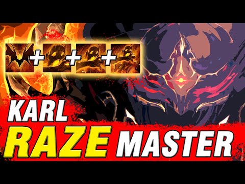 Triple Raze Master Shadow Fiend - Karl Shadow Fiend Gameplay Dota 2