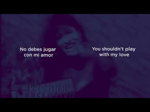 Selena - No Debes Jugar Lyrics Video (English Translation + Spanish)