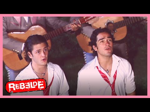 Rebelde: Diego and Miguel serenade Roberta and Mia | Scene C392-C393-C394 | Tlnovelas