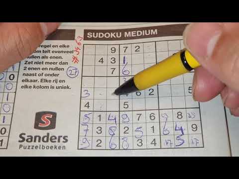 Mind blowing.... (#3463) Medium Sudoku. 09-29-2021 part 2 of 3