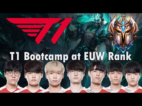 WORLDS BOOTCAMP | T1 IN EUW SOLOQ