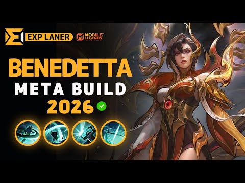 Benedetta NEW META Build 2026, Emblem, and Best Hero Counters | Mobile Legends