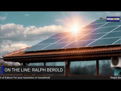 Ralph Berold unpacks all you need to know if you want to get of grid.