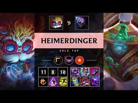 Heimerdinger Top vs Jax - VN Master Patch 25.18