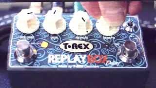 Video thumbnail for 4 sounds with the T-Rex Replay Box delay by Evert Zeevalkink