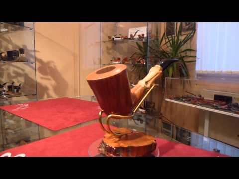 Briar and bamboo pipe Paronelli freehand straight grain -  eBay item number: 400659971194