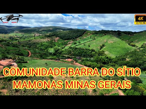 VÔO DRONE AIR 3 NA COMUNIDADE DA BARRA DO SÍTIO-MAMONAS MG.4K.