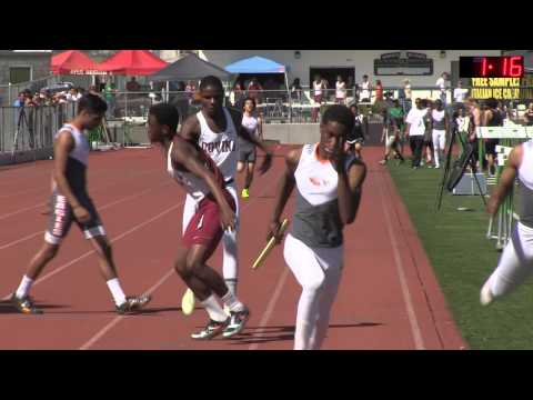 2014 Track - Wildcat Relays -  F-S Boys' Swedish Medley Heat 2