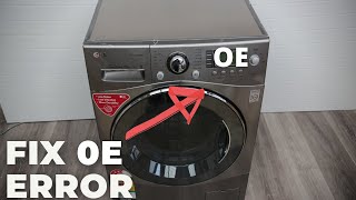 OE Error LG Washing Machine Not Draining You Can Fix Easy