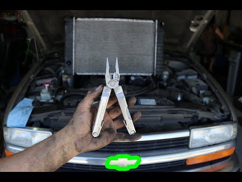 Chevy S10 Radiator Replace