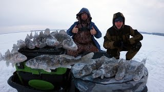 Рыбалка на волге зимой 2019