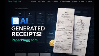 AI Receipt Generator Tutorial - Create Photorealistic Receipts for Any Brand (2025)