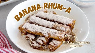 Banana Rhuma | Mang Toots Copycat Recipe | Crispy Banana Turon Rolls