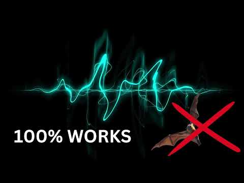 NEW Ultrasonic BAT Deterrent Frequency Anti-Bat Sounds Zone Area Vampire Long 1H Works 100%!