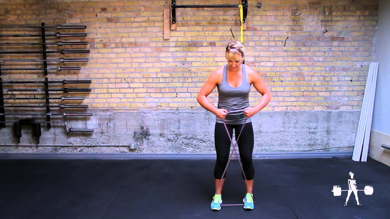 Unapologetically Powerful Demo: Small Resistance Band Monster Walk - YouTube