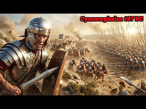 (Cynoscephalae 197 BC) How 26,000 Roman Legionaries Shattered 32,000 Macedonian Phalanx